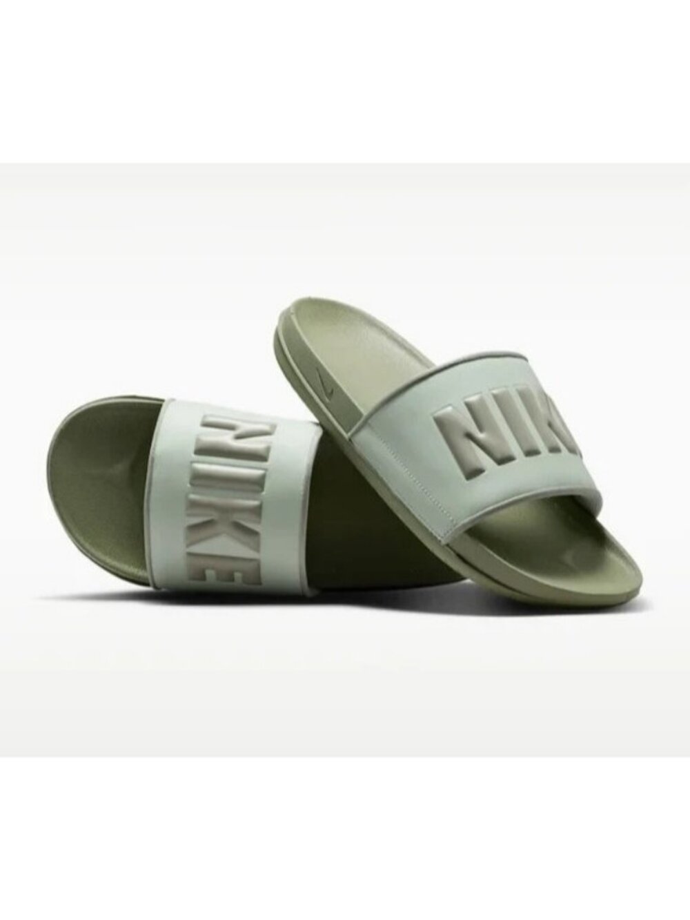 Nike Offcourt Slide Slip-On Sandals BQ4639-304 Olive Men's - New In Box